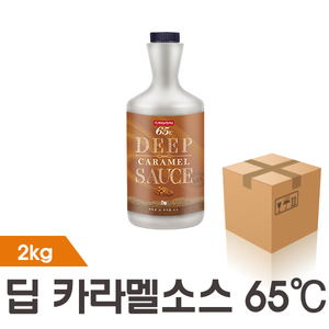 [까로망] 딥 카라멜 소스 65℃ 2kg 박스/4개